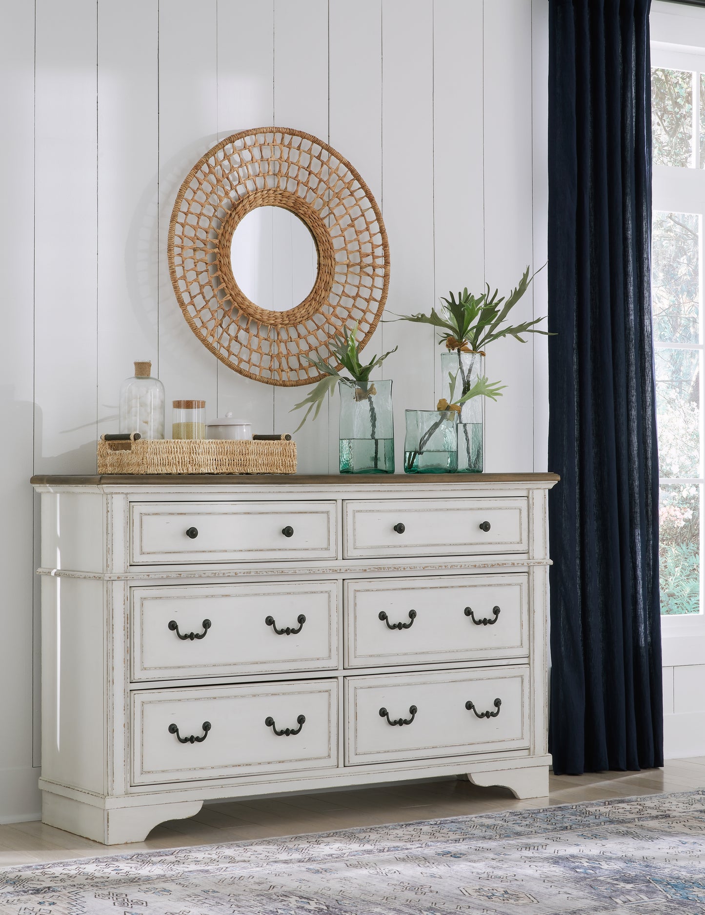 Myers Furniture Outlet - Ashley Furniture - Blendon Bedroom - Dresser / Two-tone - B747-31
