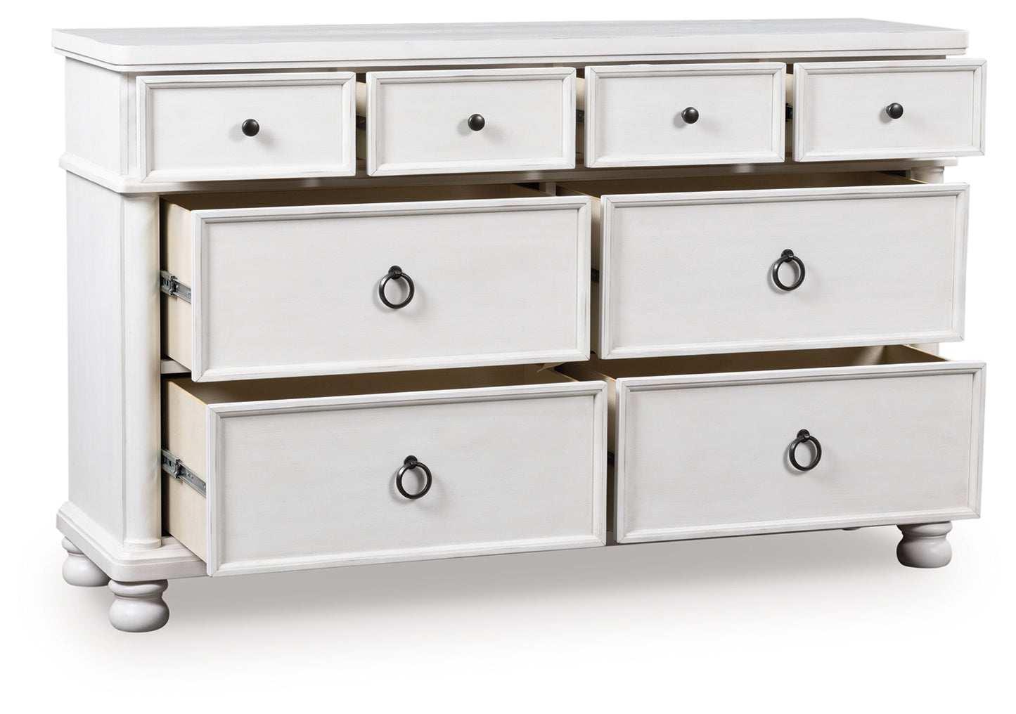 Myers Furniture Outlet - Ashley Furniture - Rowlenstown Bedroom - Dresser / Antique White - PCB823-31