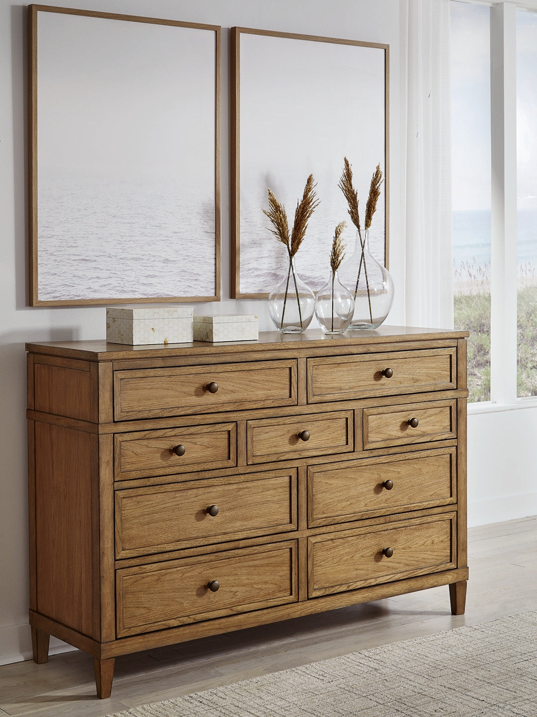 Myers Furniture Outlet - Ashley Furniture - Sharlance Bedroom - Dresser / Brown - B895-31
