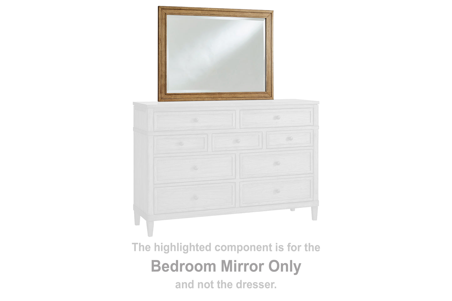 Myers Furniture Outlet - Ashley Furniture - Sharlance Bedroom - Bedroom Mirror / Brown - B895-36