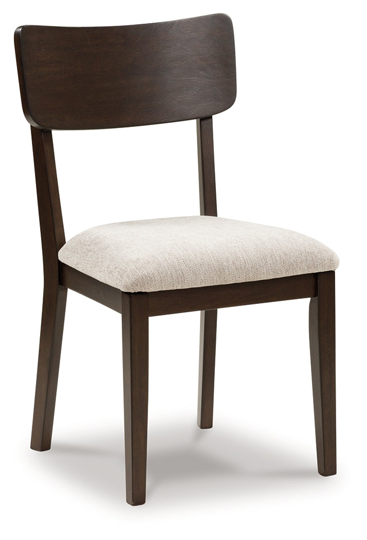 Myers Furniture Outlet - Ashley Furniture - Mallenette Dining Chair - Dining UPH Side Chair (Set of 2) / Merlot - PCD607-07
