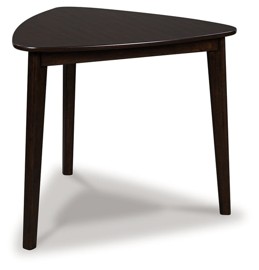 Myers Furniture Outlet - Ashley Furniture - Mallenette Dining Table - Triangle Dining Room Table / Merlot - PCD607-16