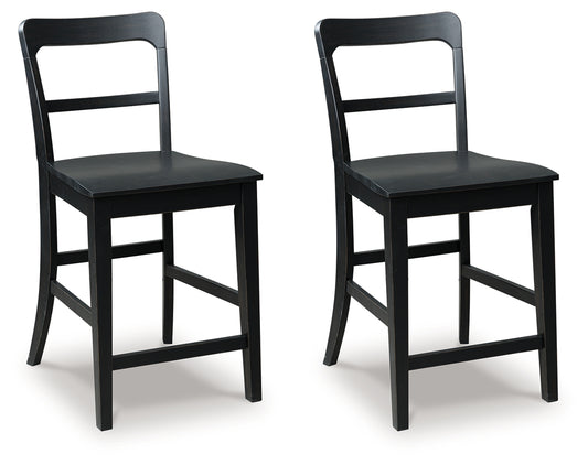 Myers Furniture Outlet - Ashley Furniture - Greddinton Counter Height Barstool (Set of 2) - Counter Height Barstool (Set of 2) / Multi - PCD824-124X2