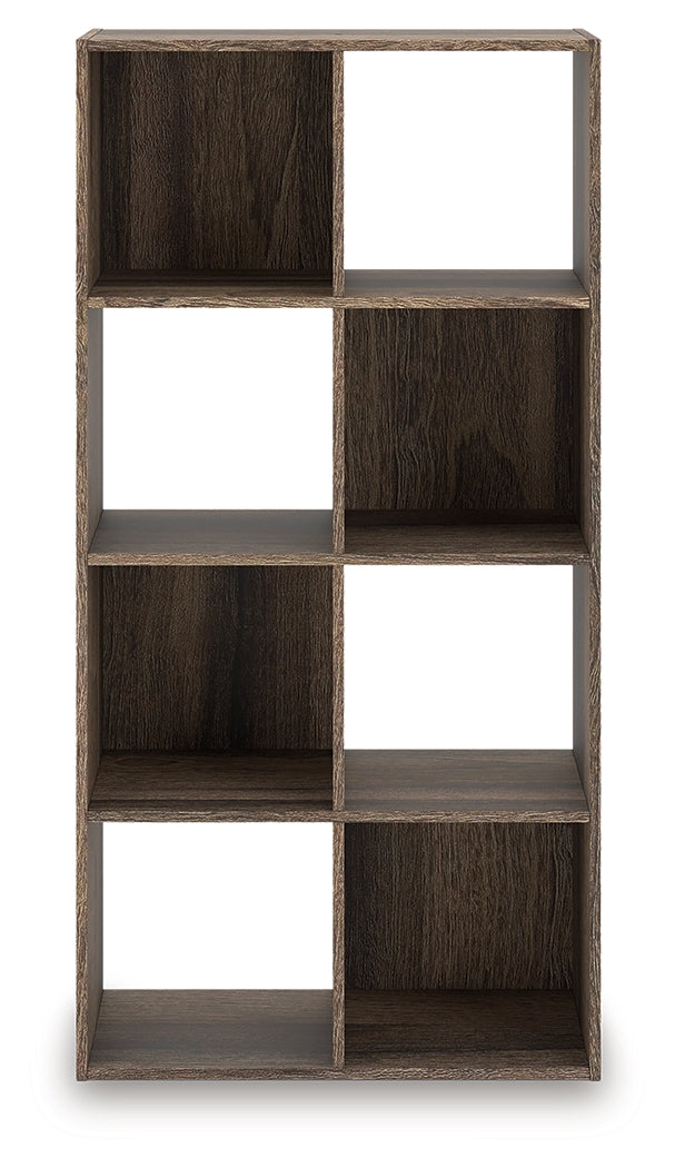 Myers Furniture Outlet - Ashley Furniture - Shallifer Eight Cube Organizer - Eight Cube Organizer / Brown - EA1104-4X2