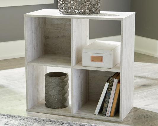 Myers Furniture Outlet - Ashley Furniture - Paxberry Four Cube Organizer - Four Cube Organizer / Whitewash - EA1811-2X2