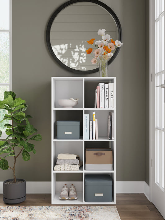 Myers Furniture Outlet - Ashley Furniture - Onita Eight Cube Organizer - Eight Cube Organizer / White - EA9630-4X2