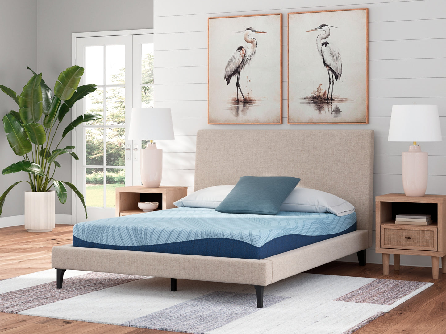 Myers Furniture Outlet - Ashley Furniture - Peak 2.0 8 Memory Foam Mattresses - California King / White - M20451