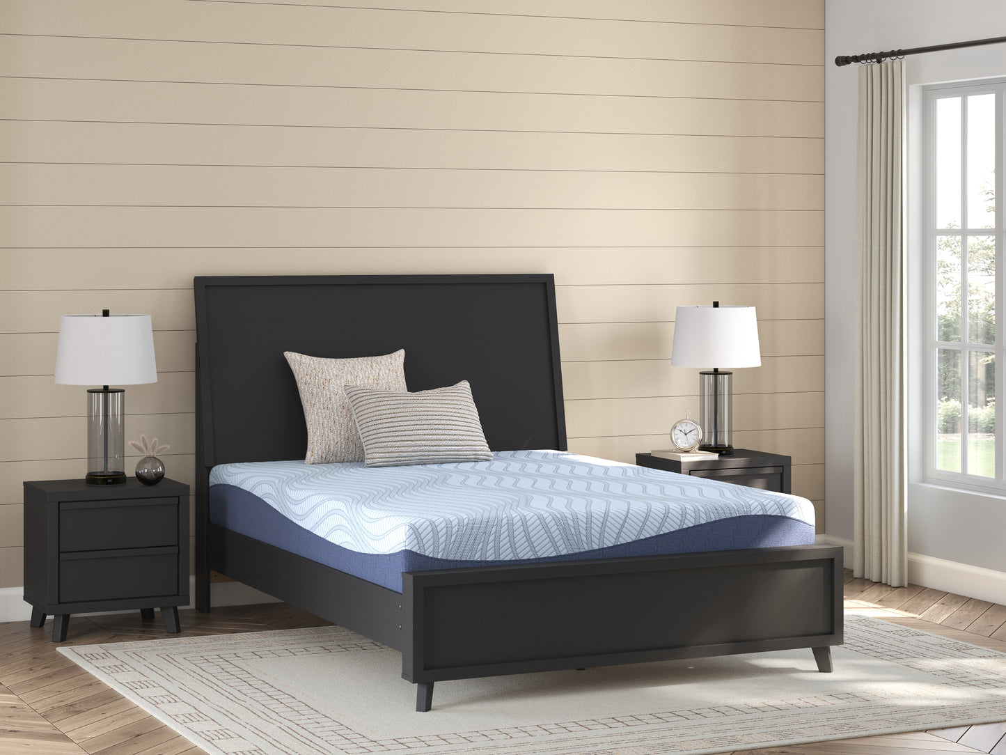 Myers Furniture Outlet - Ashley Furniture - Peak 2.0 10 Memory Foam Mattresses - King / White - M20541