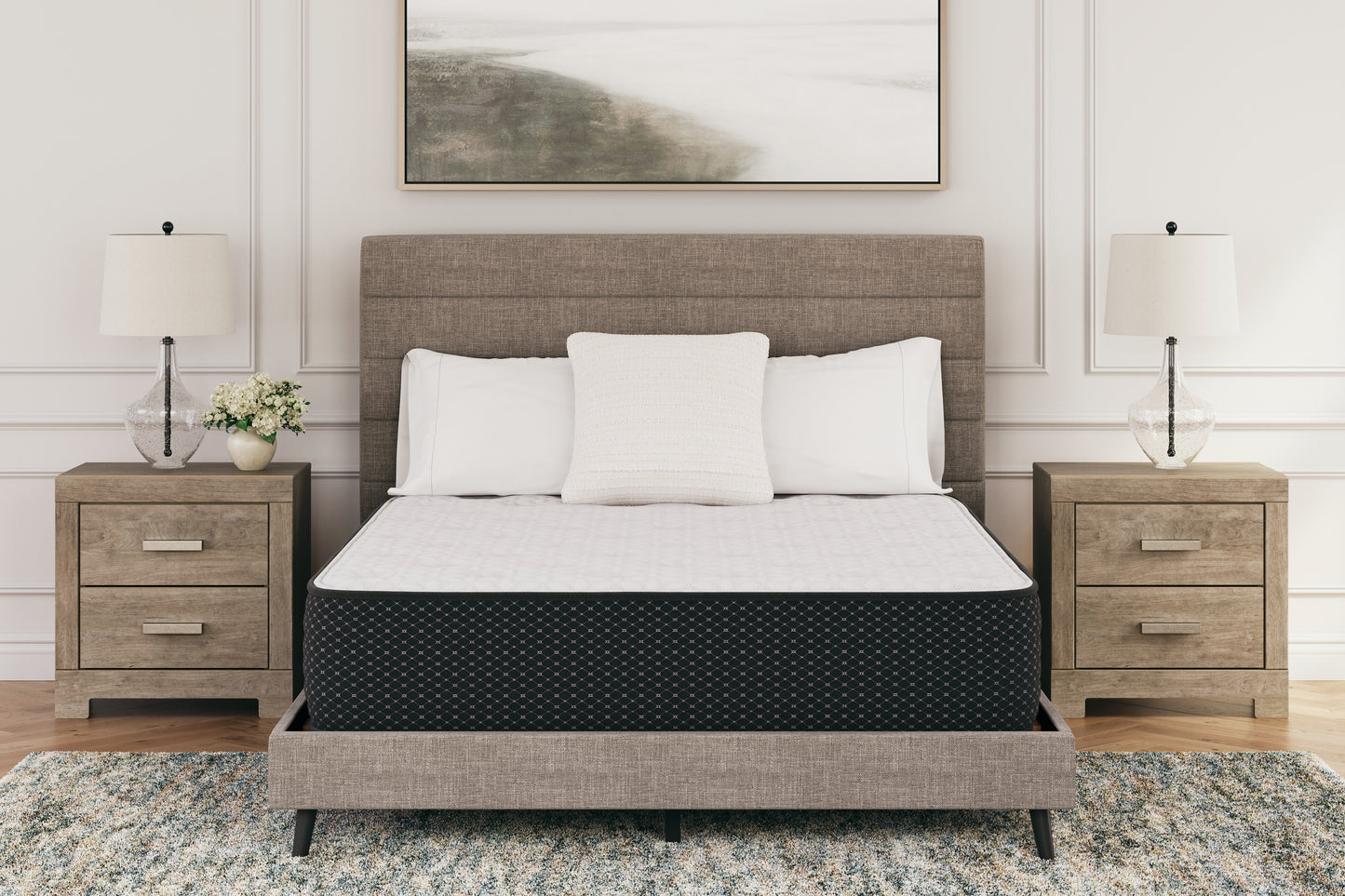 Myers Furniture Outlet - Ashley Furniture - Limited Edition Plush Mattresses - California King / White - M41151