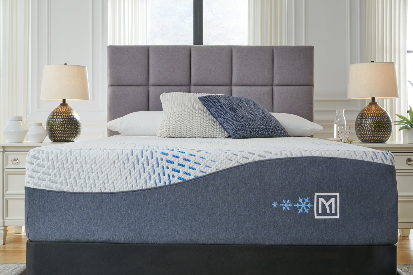 Myers Furniture Outlet - Ashley Furniture - Millennium Luxury Gel Memory Foam Mattresses - King / White - M50541