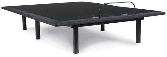 Myers Furniture Outlet - Ashley Furniture - Head Up Only Foundation King Adjustable Head Base - King Adjustable Head Base / Charcoal Gray - M5X142