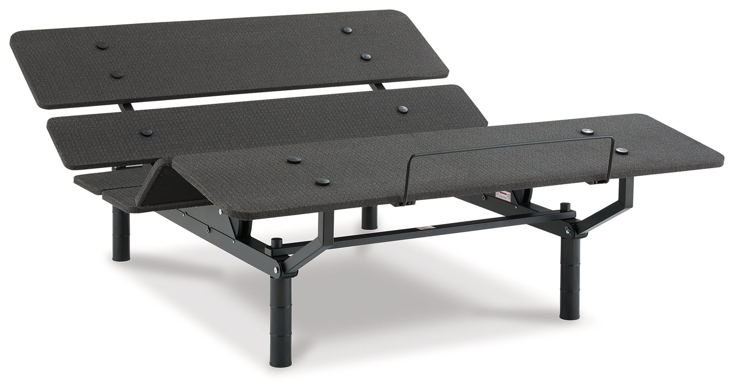 Myers Furniture Outlet - Ashley Furniture - Cosmic Power Base Queen Adjustable Base - Queen Adjustable Base / Black - M8X232
