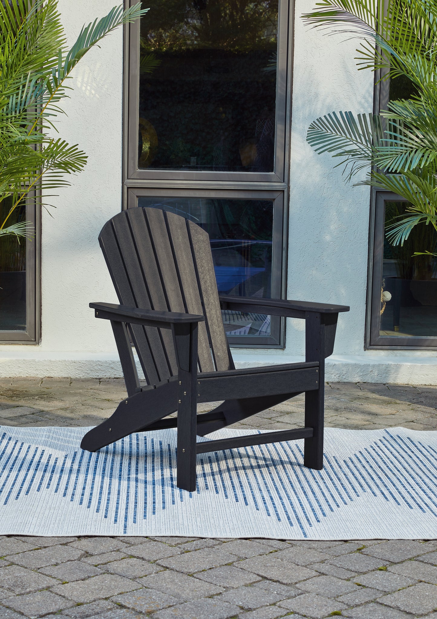 Myers Furniture Outlet - Ashley Furniture - Sundown Treasure Outdoor - Adirondack Chair / Black - P008-898