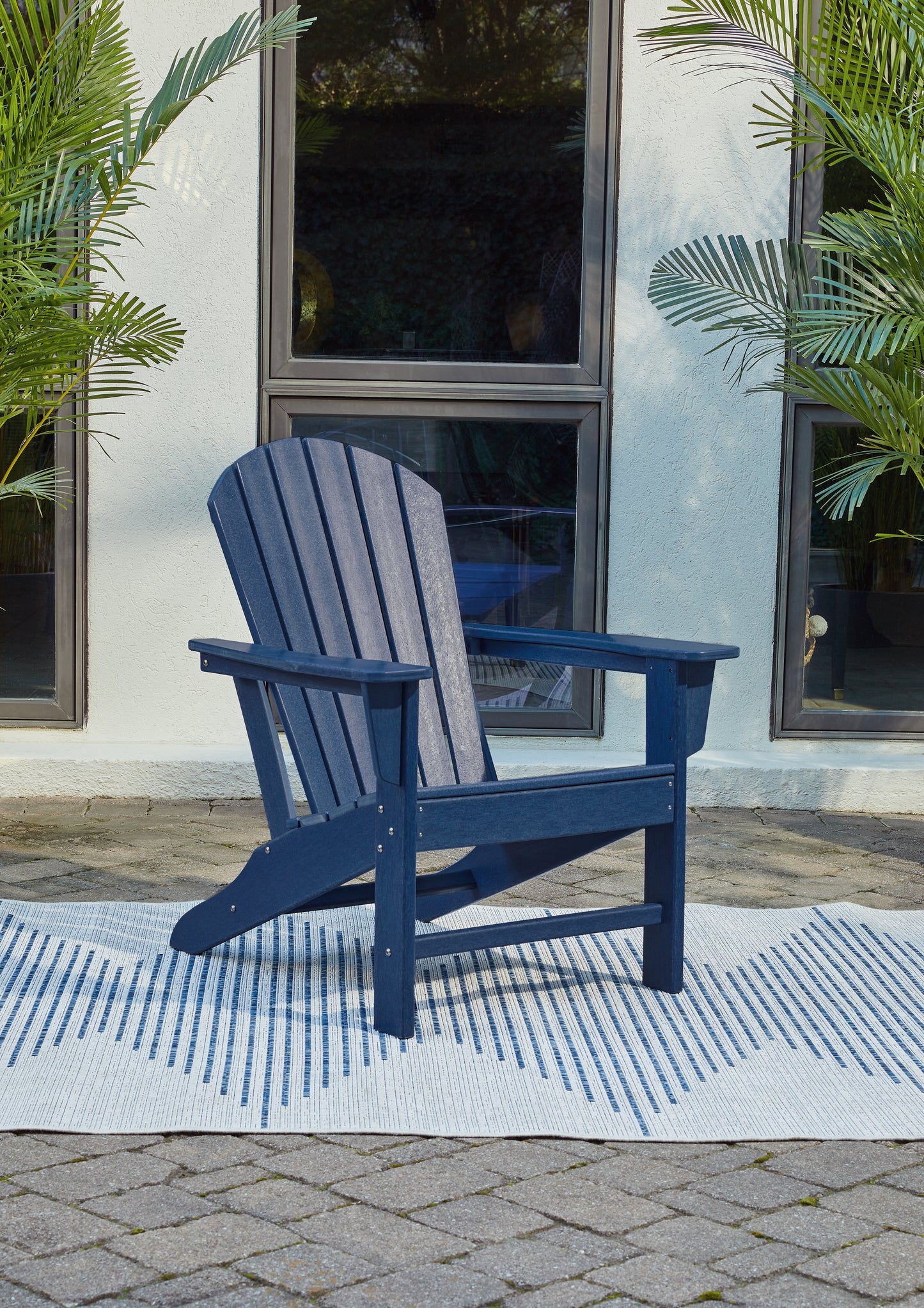Myers Furniture Outlet - Ashley Furniture - Sundown Treasure Outdoor - Adirondack Chair / Blue - P009-898