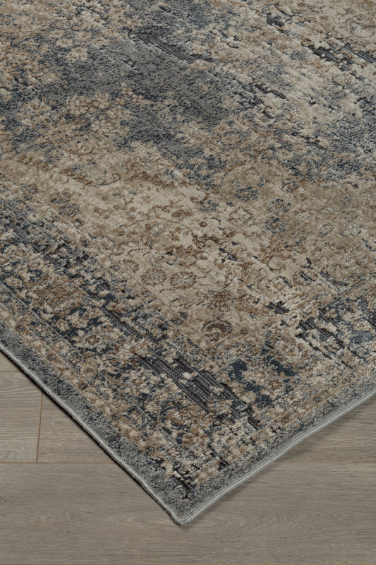 Myers Furniture Outlet - Ashley Furniture - South Rug - 5' x 7' Rug / Blue/Beige - R402722