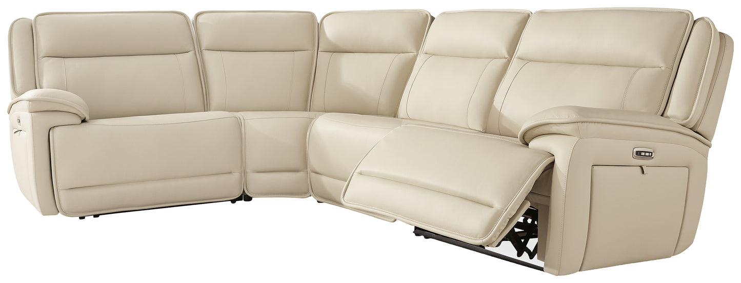 Myers Furniture Outlet - Ashley Furniture - Double Deal Sectional - 4-Piece Reclining Sectional / Almond - U13001S6