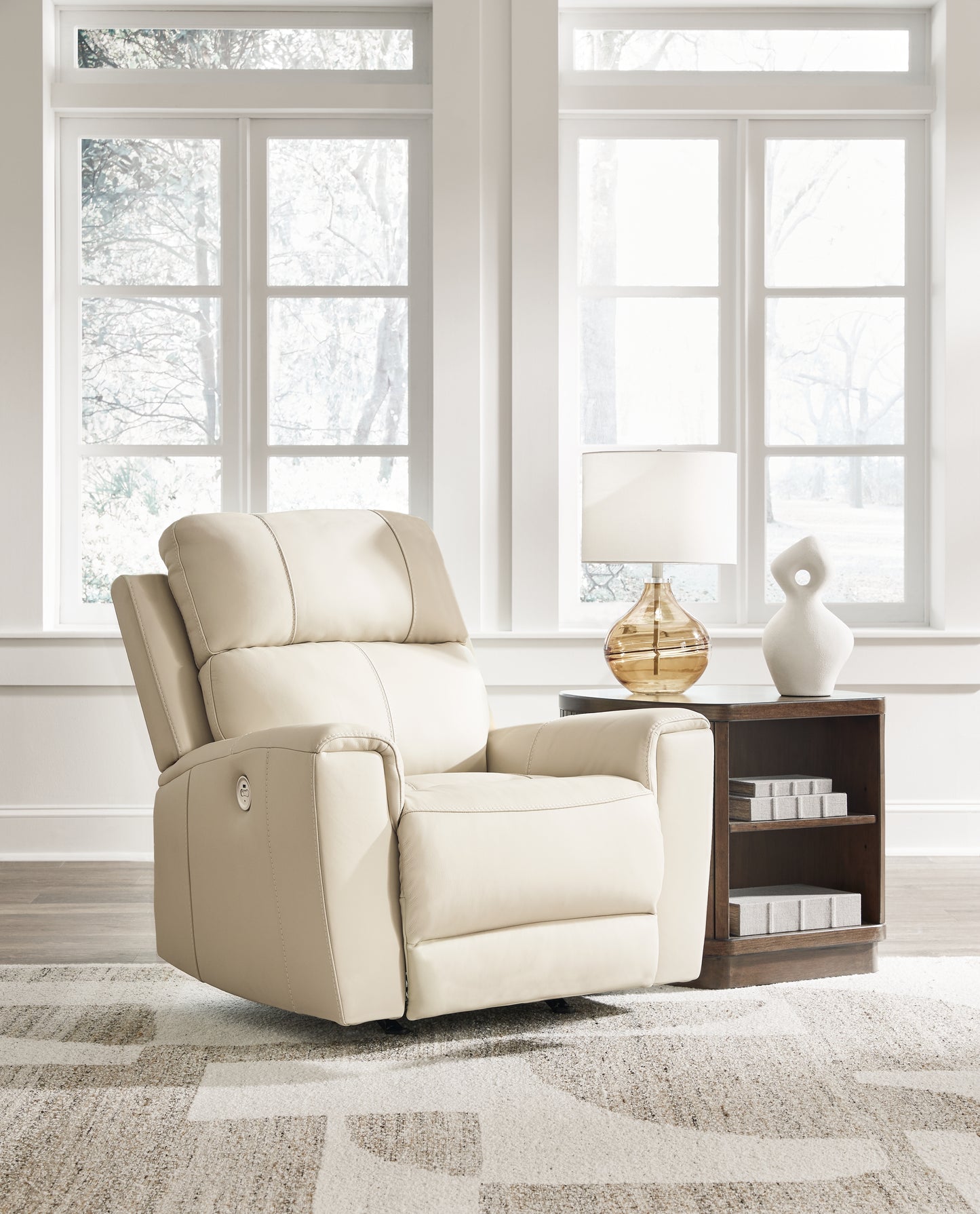 Myers Furniture Outlet - Ashley Furniture - Dahlmoore Living Room - Power Rocker Recliner / Almond - U1320098