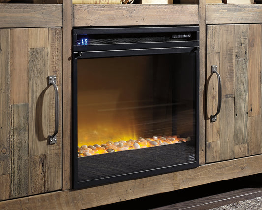 Myers Furniture Outlet - Ashley Furniture - Entertainment Accessories Electric Fireplace Insert - Electric Fireplace Insert / Black - W100-02