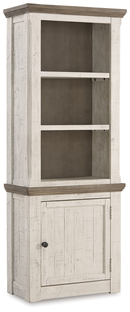 Myers Furniture Outlet - Ashley Furniture - Havalance Right Pier Cabinet - Right Pier Cabinet / Two-tone - W814-34
