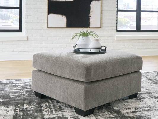 Myers Furniture Outlet - Ashley Furniture - Lanelly Living Room - Oversized Accent Ottoman / Alloy - 1750408