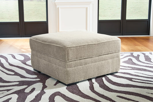 Myers Furniture Outlet - Ashley Furniture - Calnita Living Room - Oversized Swivel Accent Chair / Sisal - 2050221