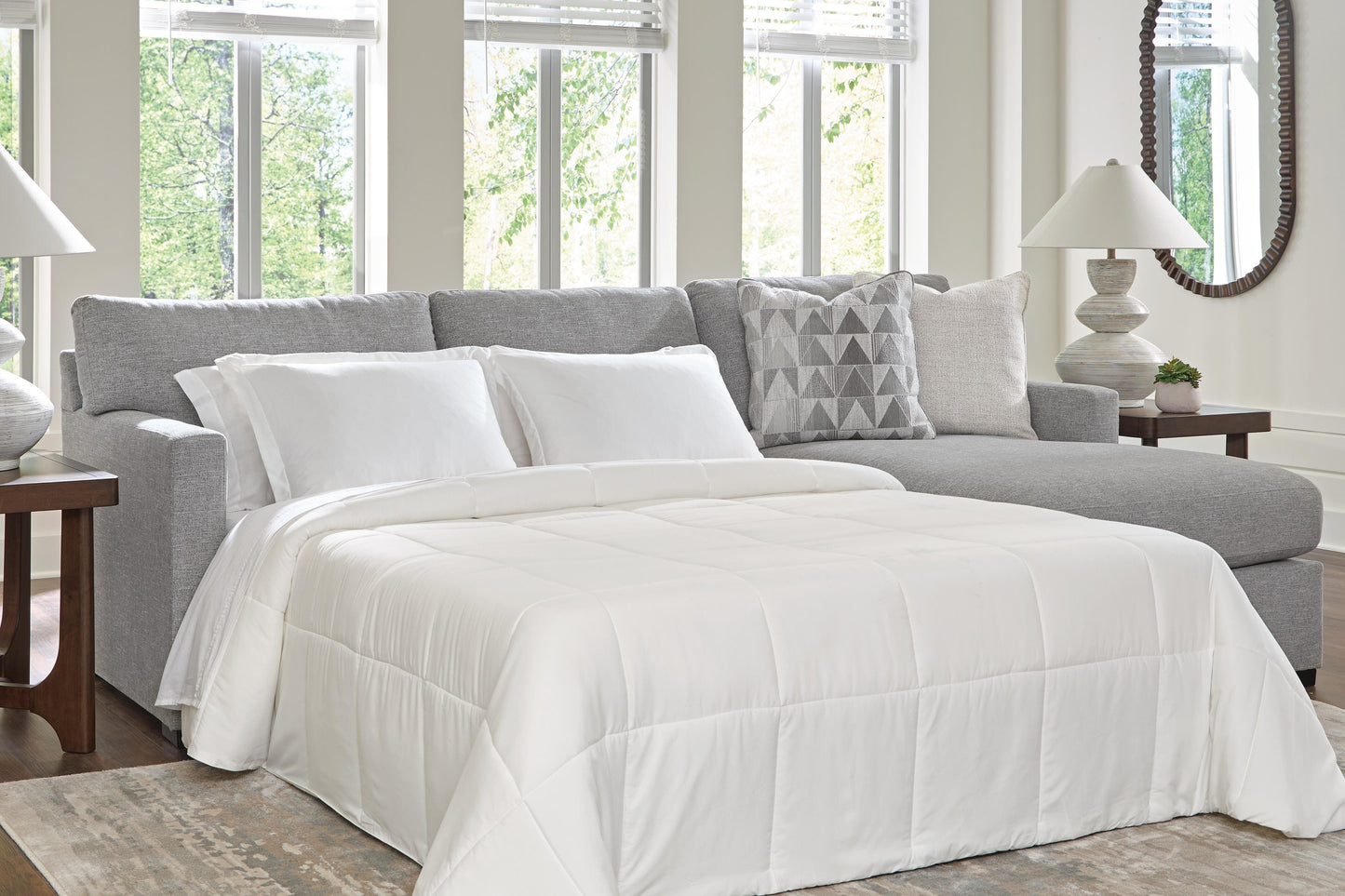 Myers Furniture Outlet - Ashley Furniture - UrbanCrest Sectional - 2-Piece Sleeper Sectional with Chaise - PC20804S5