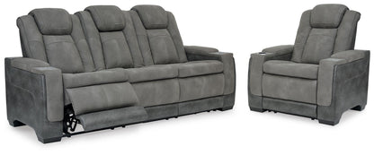 Next-Gen Durapella Power Reclining Sofa and Power Recliner