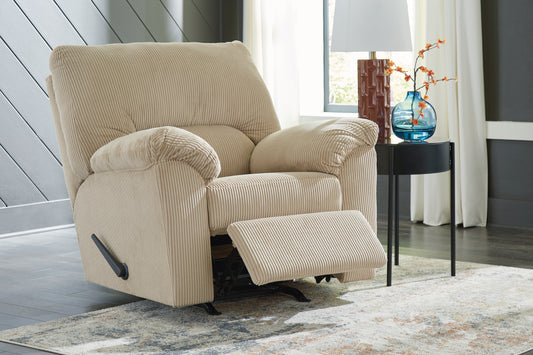 Myers Furniture Outlet - Ashley Furniture - SimpleJoy Living Room - Rocker Recliner / Sand - 2420325