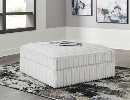 Myers Furniture Outlet - Ashley Furniture - Stupendous Living Room - Oversized Accent Ottoman / Alloy - 2590308