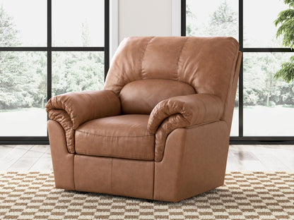 Myers Furniture Outlet - Ashley Furniture - WillowBend Living Room - Oversized Accent Ottoman / Umber - PC2770508