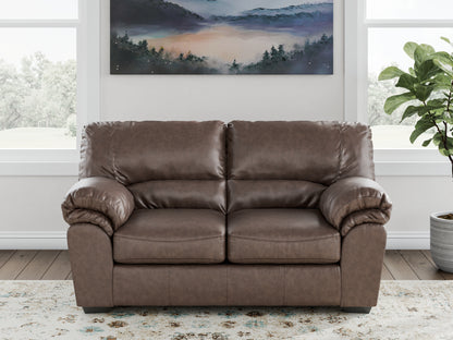 Myers Furniture Outlet - Ashley Furniture - WillowBend Living Room - Loveseat / Umber - PC2770535