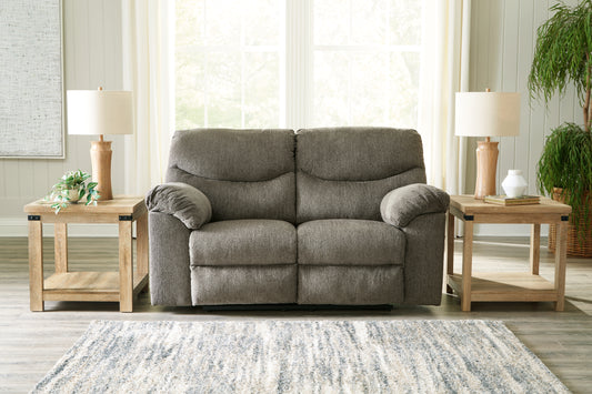 Myers Furniture Outlet - Ashley Furniture - Alphons Living Room - Reclining Loveseat / Briar - 2820286