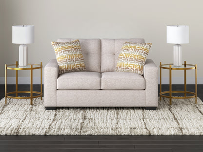 Myers Furniture Outlet - Ashley Furniture - Larimer Living Room - Loveseat / Stone - PC2920335
