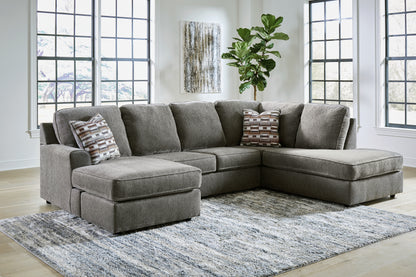 Myers Furniture Outlet - Ashley Furniture - O'Phannon Sectional - LAF 2-Piece Sectional with Chaise / Putty - 29402S1