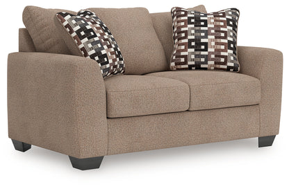 Myers Furniture Outlet - Ashley Furniture - Triston-Peaks Living Room - Loveseat / Suede - 3020435