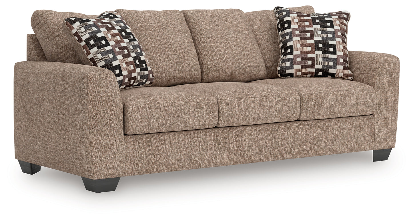 Myers Furniture Outlet - Ashley Furniture - Triston-Peaks Living Room - Ottoman / Suede - 3020414