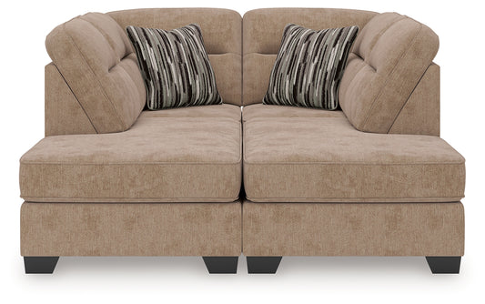 Myers Furniture Outlet - Ashley Furniture - Olten Sectional - RAF 2-Piece Super Chaise / Mocha - 31304S3
