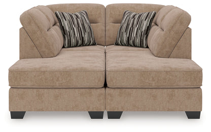 Myers Furniture Outlet - Ashley Furniture - Olten Sectional - RAF 2-Piece Super Chaise / Mocha - 31304S3
