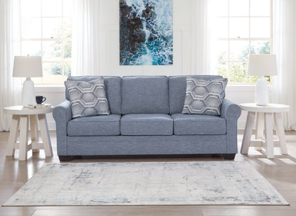 Myers Furniture Outlet - Ashley Furniture - Carissa Manor Living Room - Sofa / Denim - 3260438