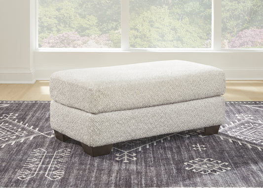 Myers Furniture Outlet - Ashley Furniture - Brebryan Living Room - Ottoman / Flannel - 3440114