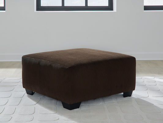 Myers Furniture Outlet - Ashley Furniture - Kimlee Living Room - Oversized Accent Ottoman / Chocolate - PC3560308