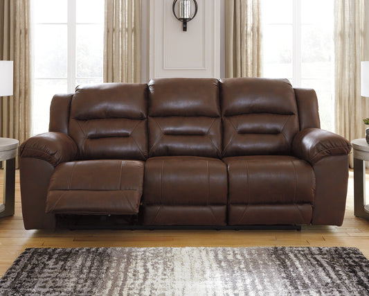Myers Furniture Outlet - Ashley Furniture - Stoneland Living Room - Power Rocker Recliner / Fossil - 3990598