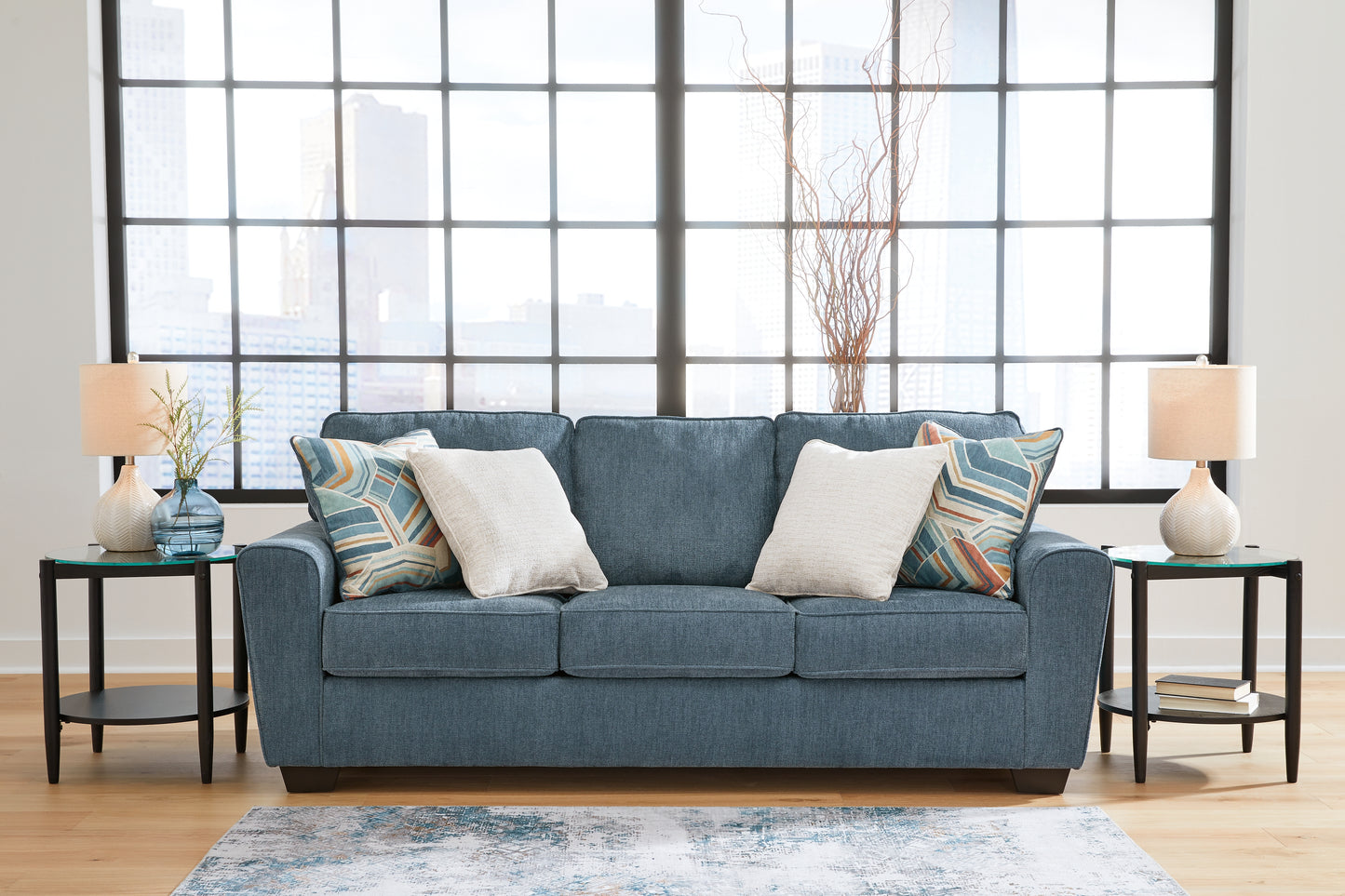 Myers Furniture Outlet - Ashley Furniture - Cashton Living Room - Sofa / Blue - 4060538