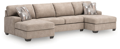Myers Furniture Outlet - Ashley Furniture - Newellen Sectional - RAF 2-Piece Super Chaise / Greystone - 48405S4