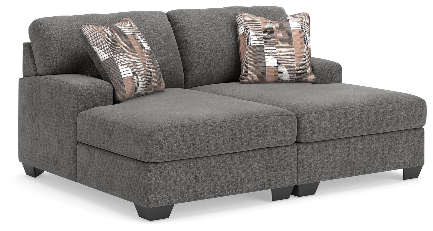 Myers Furniture Outlet - Ashley Furniture - Clarington Sectional - RAF 2-Piece Super Chaise - PC48405S4