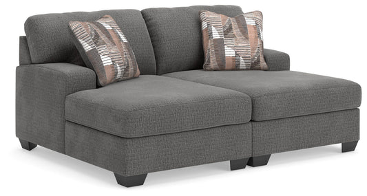 Myers Furniture Outlet - Ashley Furniture - Clarington Sectional - RAF 2-Piece Super Chaise - PC48405S4