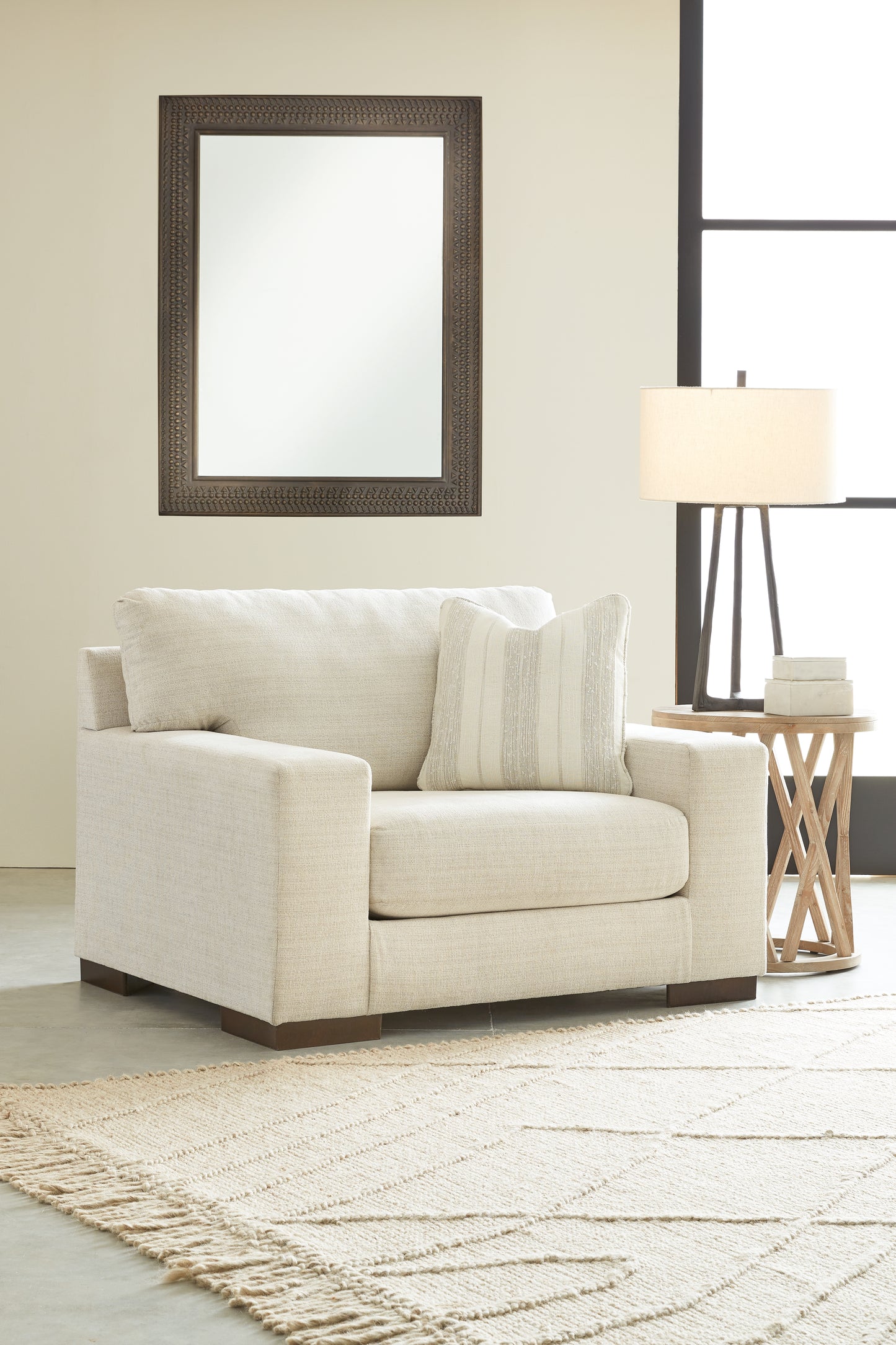 Myers Furniture Outlet - Ashley Furniture - Maggie Living Room - Chair and a Half / Birch - 5200323