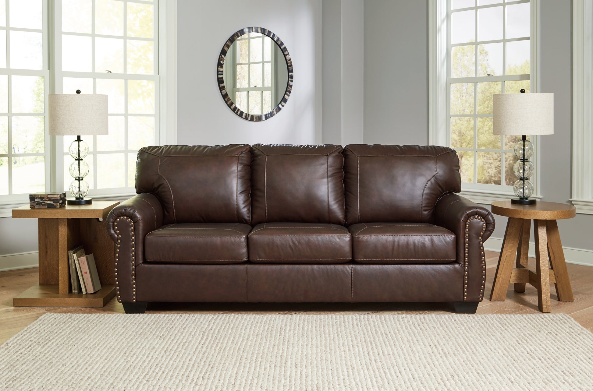 Myers Furniture Outlet - Ashley Furniture - Colleton Living Room - Rocker Recliner / Dark Brown - 5210725