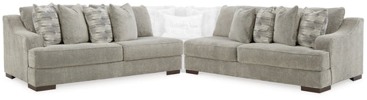 Myers Furniture Outlet - Ashley Furniture - Bayless 2-Piece Sectional - 2-Piece Sectional / Smoke - 52304U1