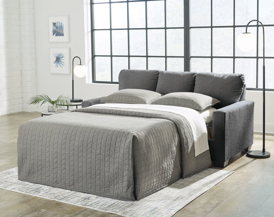 Myers Furniture Outlet - Ashley Furniture - Rannis Living Room - Rocker Recliner / Pewter - 5360225
